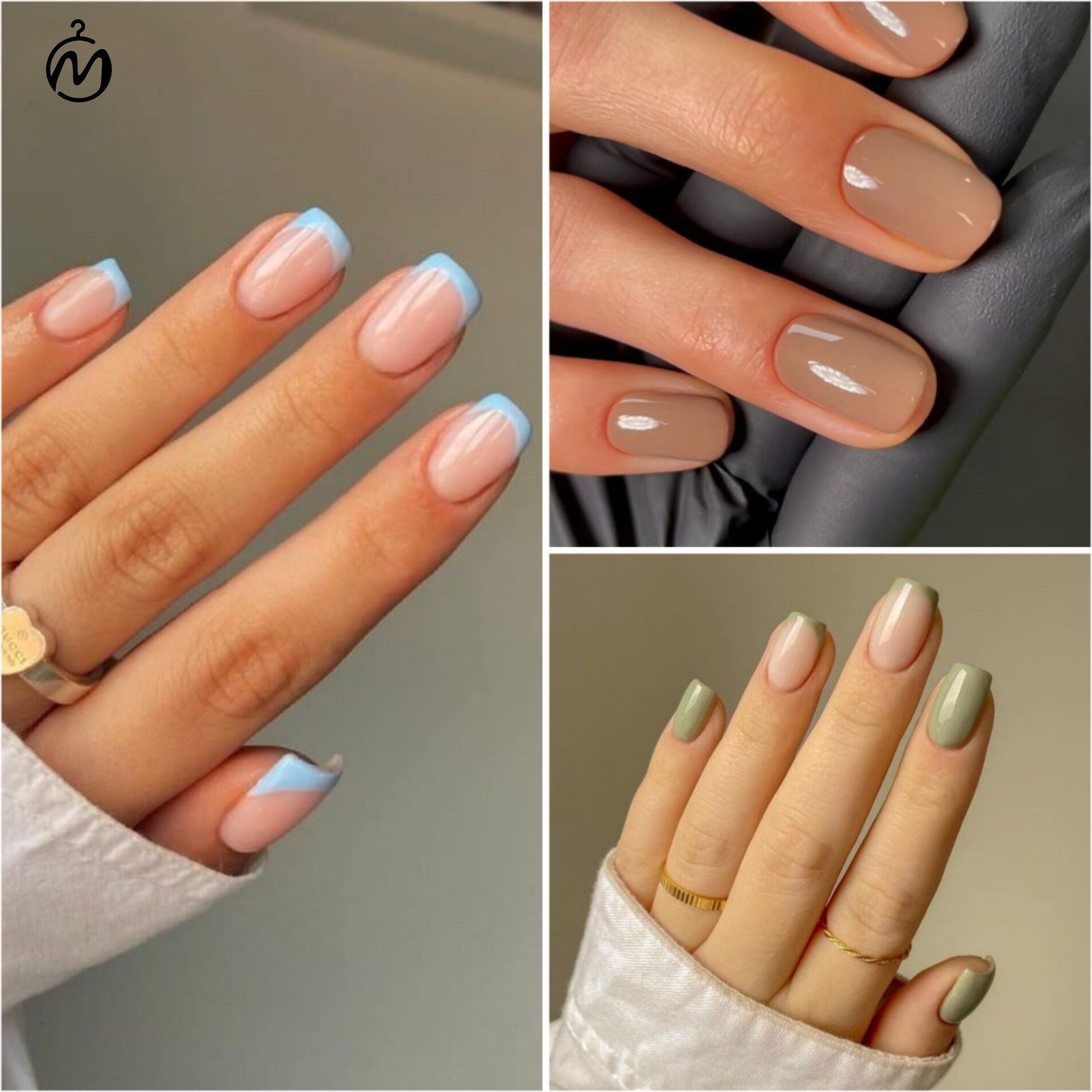 طراحی ناخن با لاکهای پاستلی