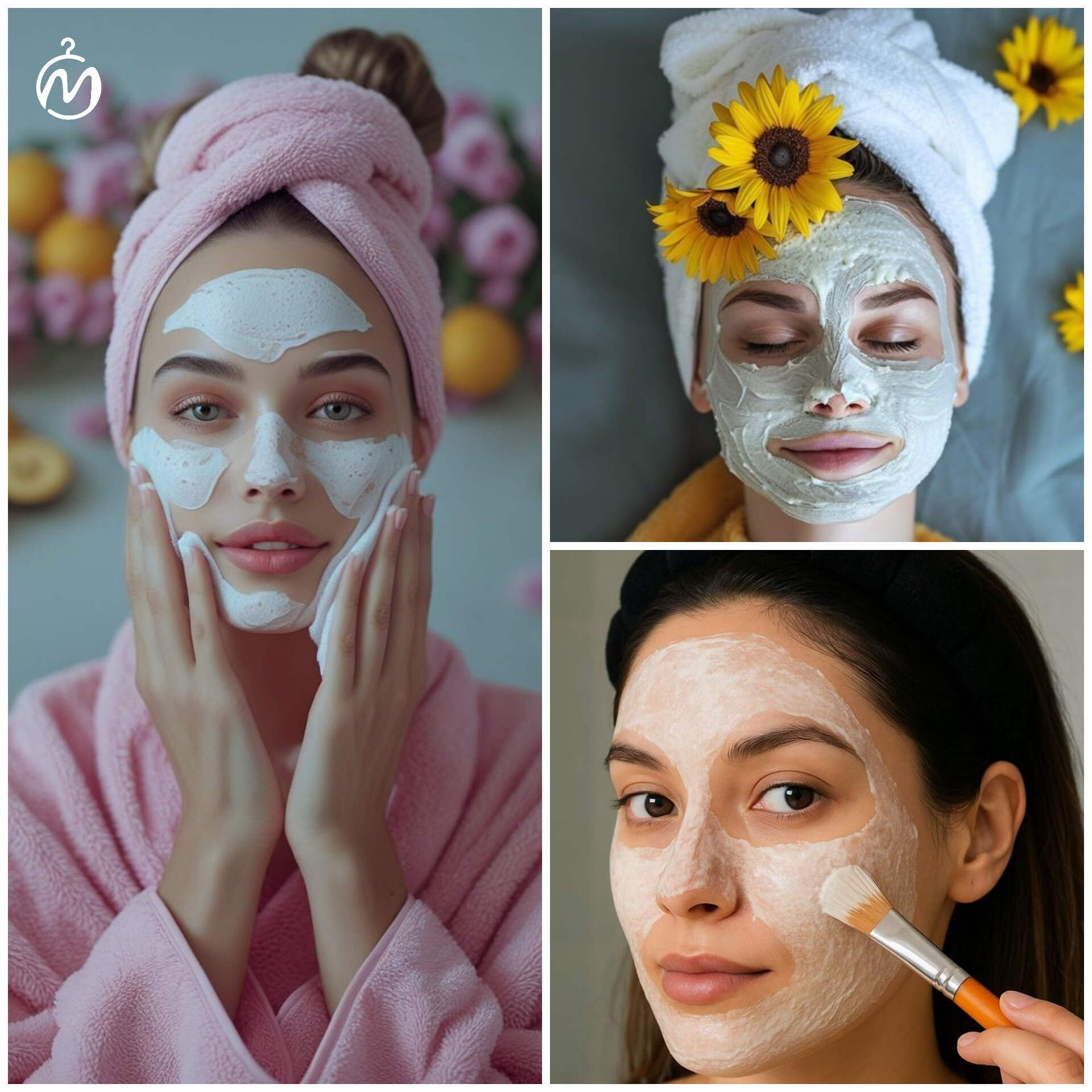 ماسک خاک رس و جوش شیرین